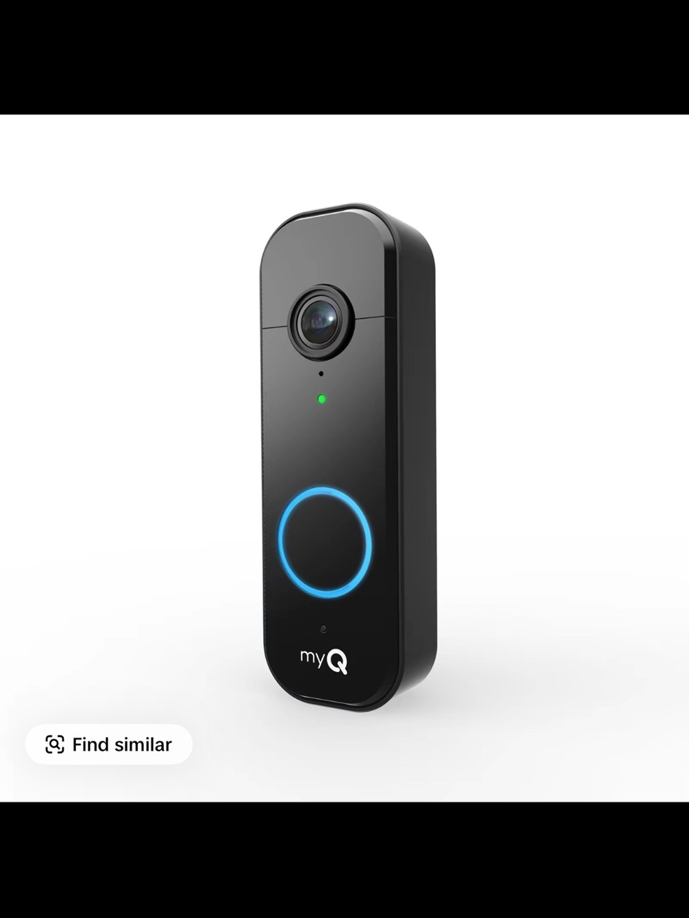 Smart Video Doorbell - Black